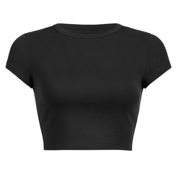 Black Luxury Crop Top, Grab Now