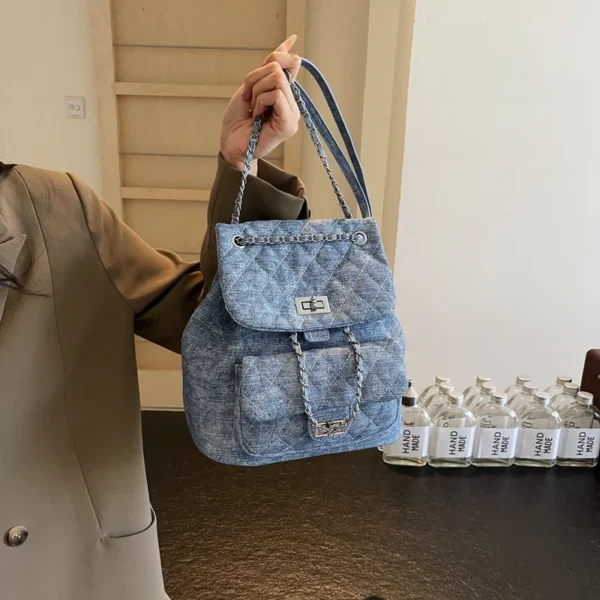 Blue Luxury Hand Bag, Grab Now!