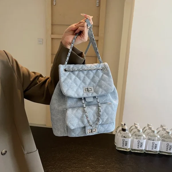Light Blue Luxury Hand Bag, Grab Now!
