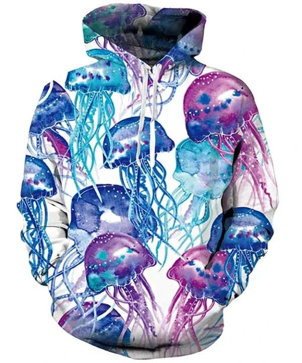 Light Blue Luxury Sweatshirt for Men, Grab Now